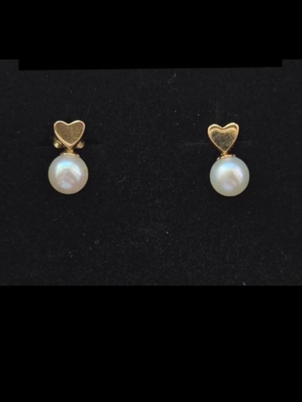 14k and pearl earrings